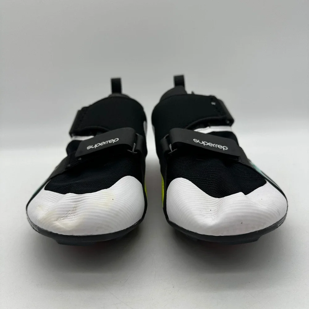 Nike CW2191-083 Mens 11.5 SuperRep Cycle Cleats Black Emerald Cycling Spin Shoes